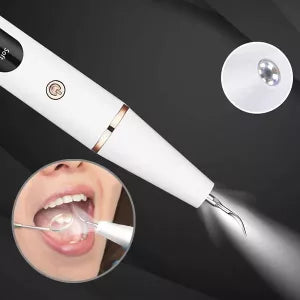 LED Electric Dental Cleaner with Ergonomic Handle