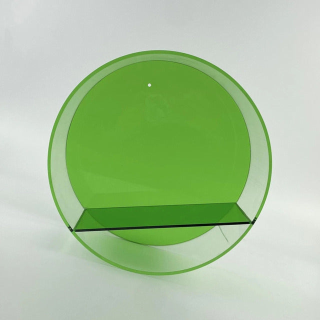Nordic Acrylic Wall Shelf with Circular Design