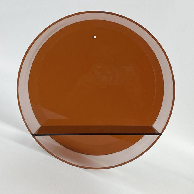 Nordic Acrylic Wall Shelf with Circular Design