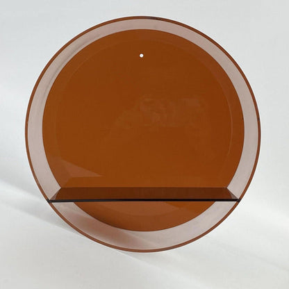 Nordic Acrylic Wall Shelf with Circular Design