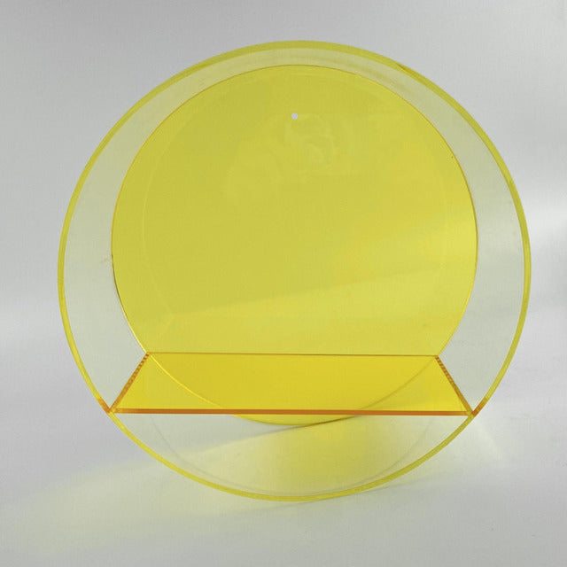Nordic Acrylic Wall Shelf with Circular Design