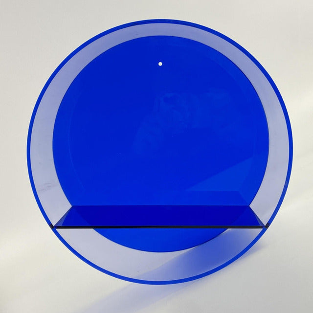 Nordic Acrylic Wall Shelf with Circular Design
