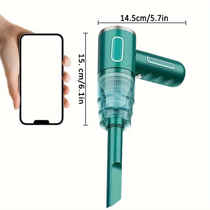 Portable USB Rechargeable Handheld Vacuum Cleaner for Car and Home