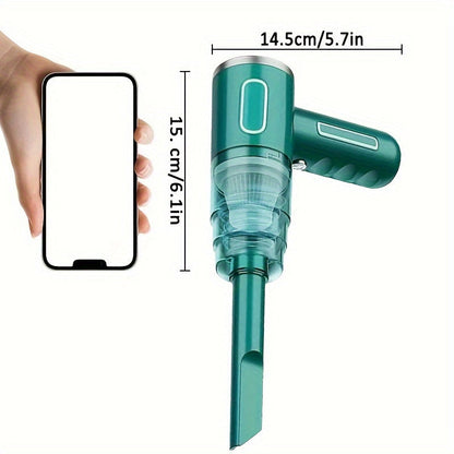 Portable USB Rechargeable Handheld Vacuum Cleaner for Car and Home