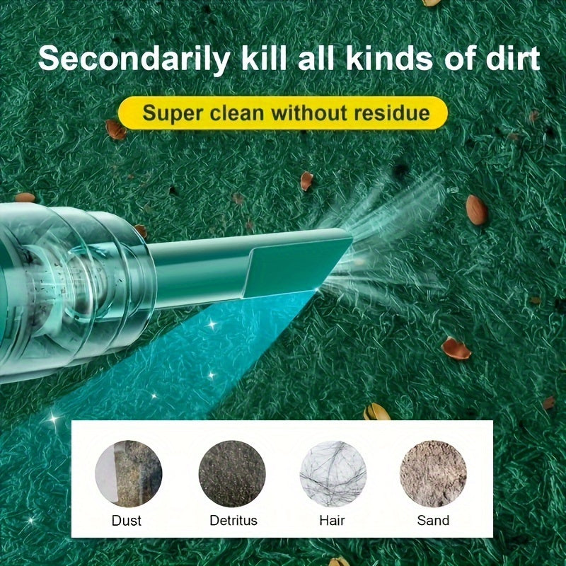 Portable USB Rechargeable Handheld Vacuum Cleaner for Car and Home