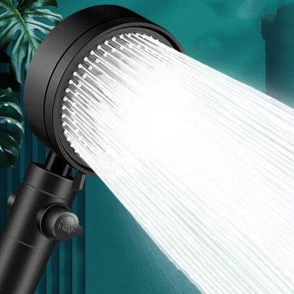 High-Pressure Handheld Shower Head With 5 Spray Modes and Adjustable Angle