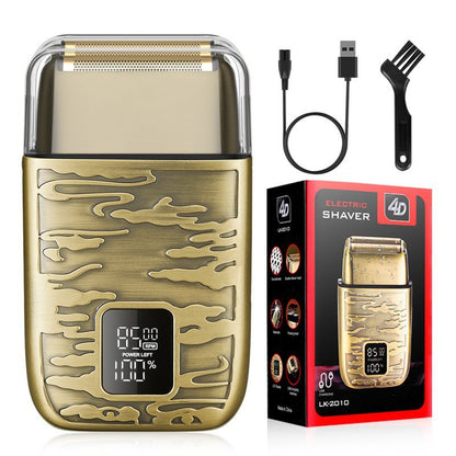 Professional Cordless Hair Clipper Set with Adjustable Lengths and LED Display