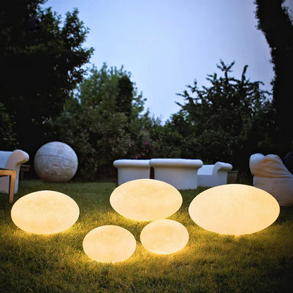 Solar Powered Outdoor Stone Light Waterproof Weather-Resistant LED