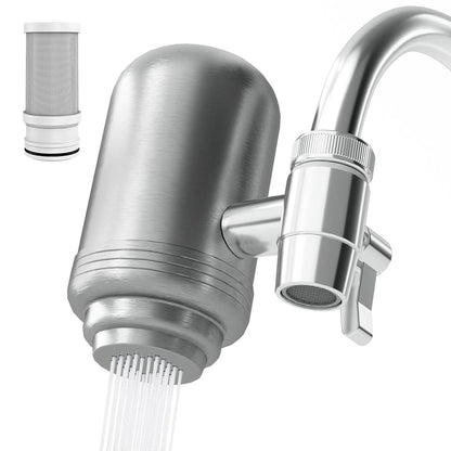 Modern Stainless Steel Faucet Water Filter
