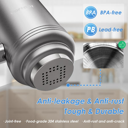 Modern Stainless Steel Faucet Water Filter