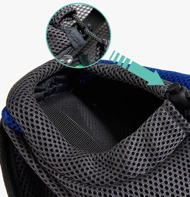 Small Pet Carrier Bag With Adjustable Shoulder Strap And Ventilated Design