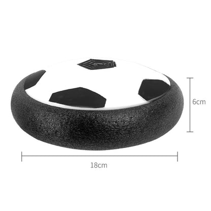 LED Hover Soccer Balls Set of 2 with Foam Bumpers for Indoor Outdoor Play