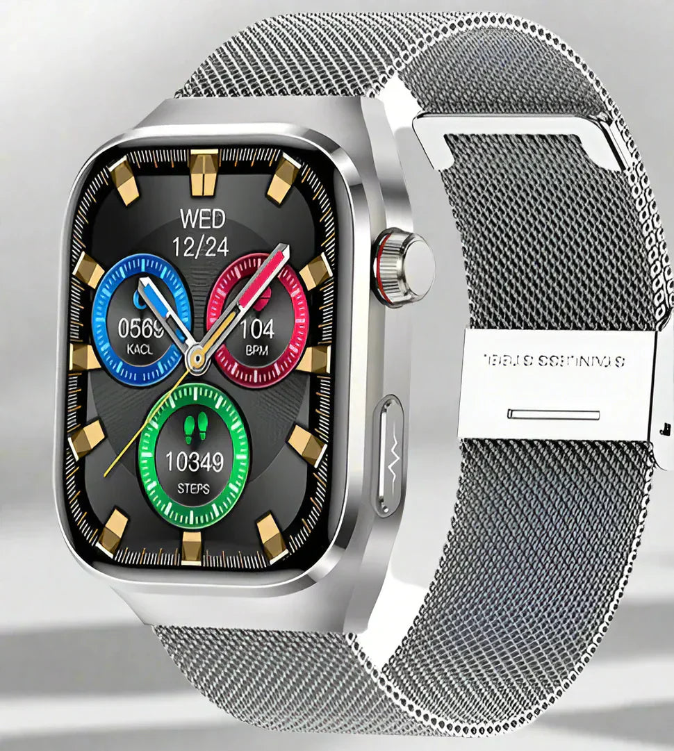 Multifunction Smartwatch for Men and Women with Heart Rate and Activity Tracking