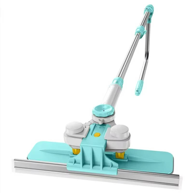 Telescopic Long Handle Window Cleaner Brush with Rotating Microfiber Head