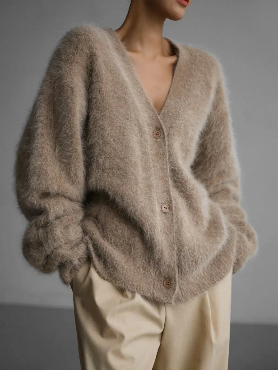 Cardigan Pelucheux