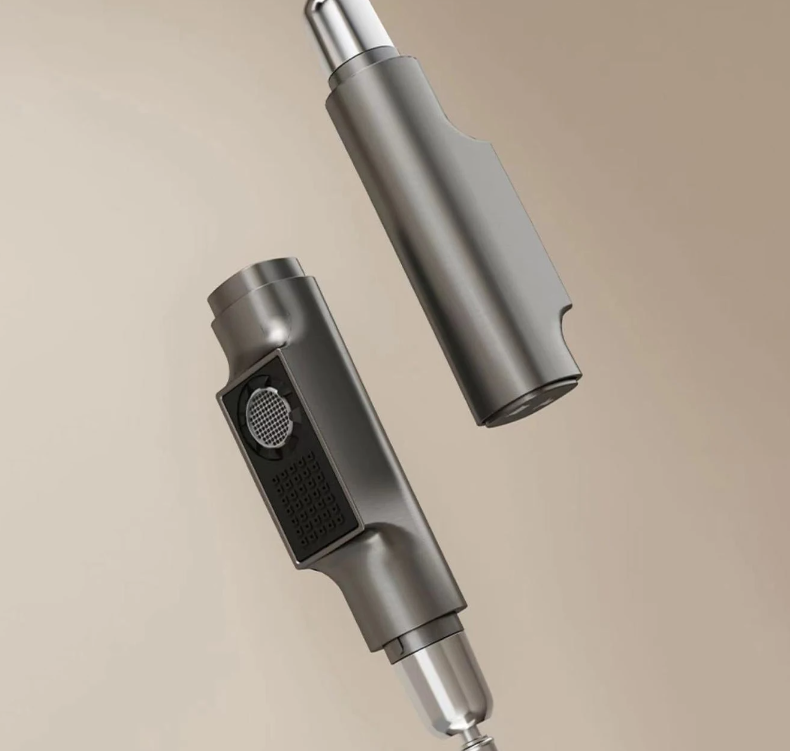 Digital Display Chrome Kitchen Faucet