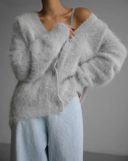 Cardigan Pelucheux