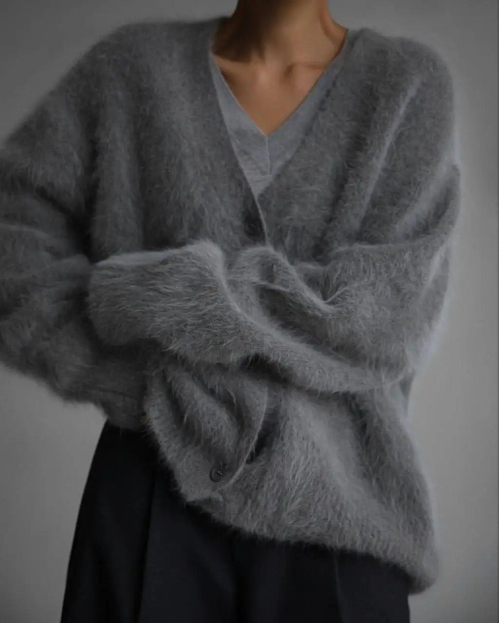 Cardigan Pelucheux