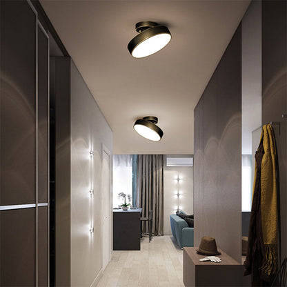 Minimalist Brushed Gold Ceiling Light