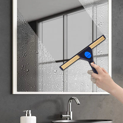 Window And Shower Squeegee For Streak-Free Cleaning On Glass And Tiles