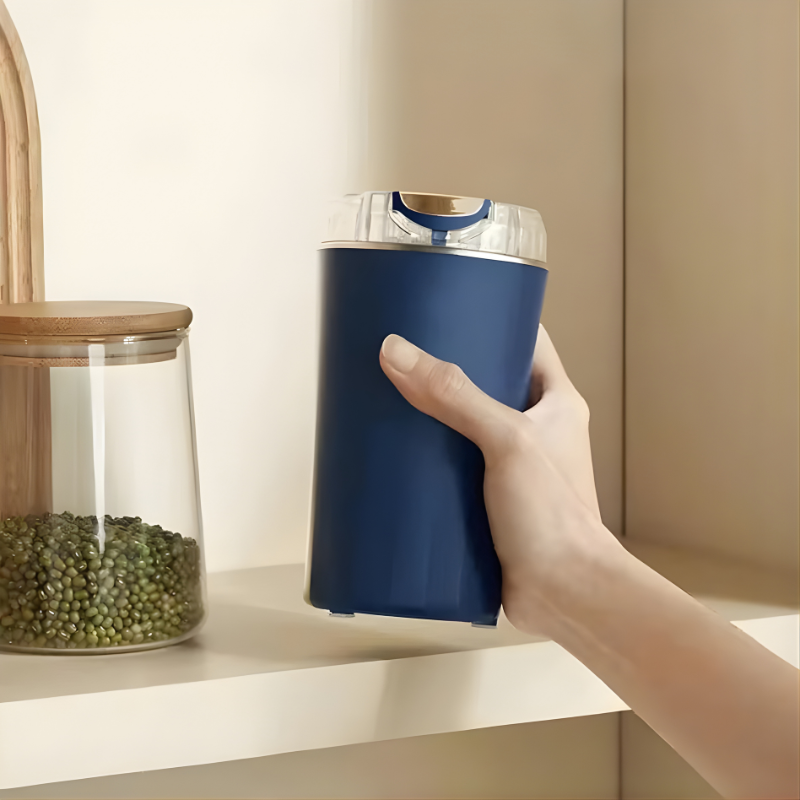 Electric Mini Grinder with Stainless Steel Blades 60g Capacity