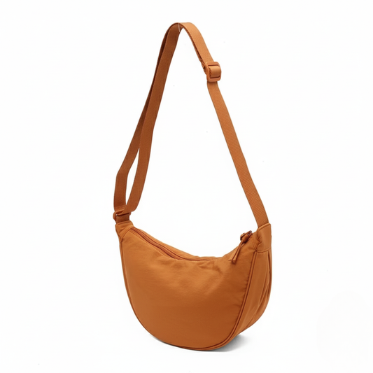 Canvas Shoulder Bag with Adjustable Strap