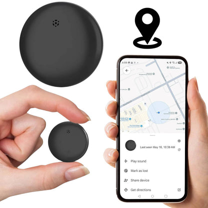 Mini Waterproof GPS Tracker for Cars, Pets, Keys with Bluetooth Alert
