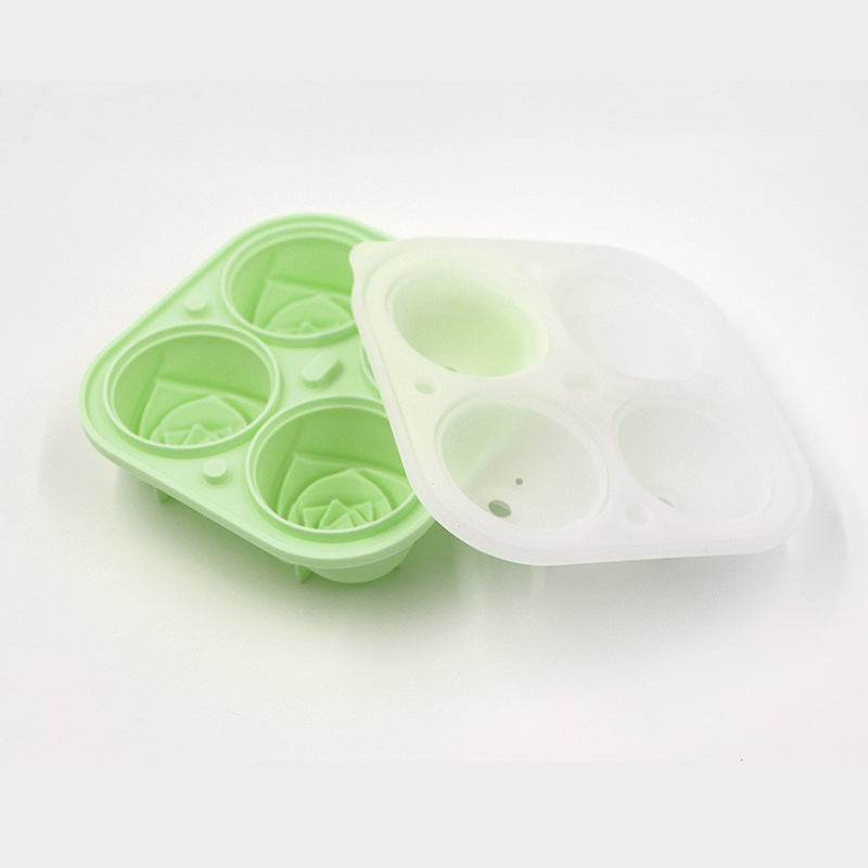 2-Stage Stackable Ice Cube Tray With Easy-Release Storage Box