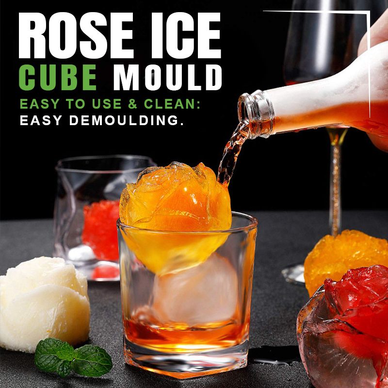2-Stage Stackable Ice Cube Tray With Easy-Release Storage Box
