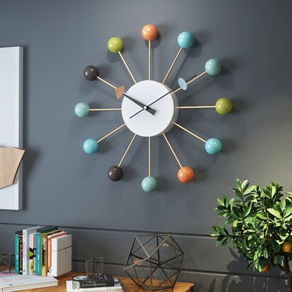 21-Inch Silent Wall Clock Large Decorative Timepiece for Living Room