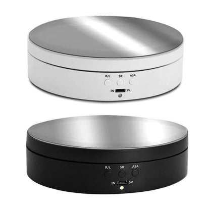 Electric Motorized 360° Rotating Display Stand for Photography