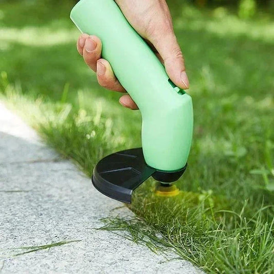 Cordless Mini Weed Trimmer Lightweight Handheld Grass Cutter Tool