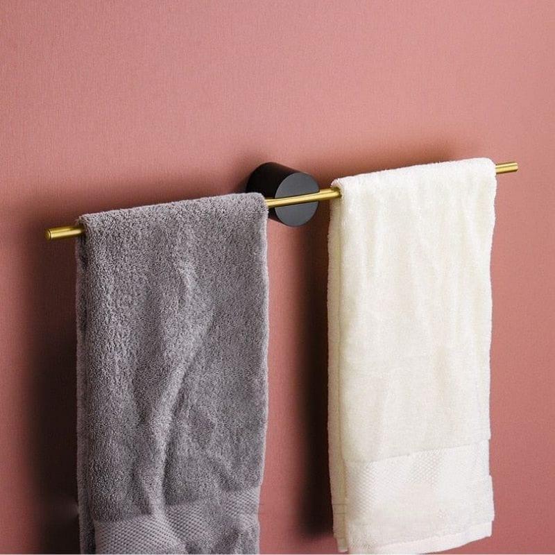 Minimalist Metal Wall Towel Holder