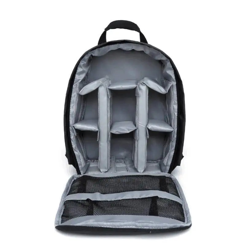 Waterproof Lightweight Camera Backpack with Multiple Compartments for Travel