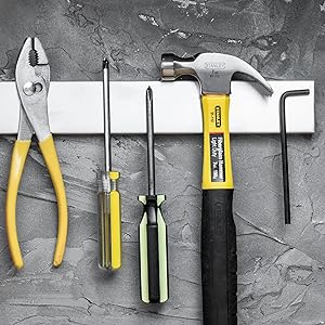 14 Inch Magnetic Stainless Steel Knife And Tool Holder For Kitchen