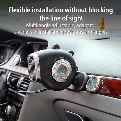 12V Portable Car Heater with 360° Rotation Dual-Mode Heating and Cooling