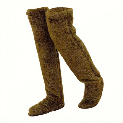 Cozy Winter Socks Long Warm Stockings for Indoor Comfort