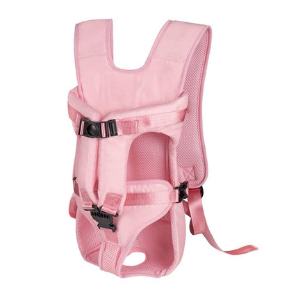 Pet Carrier Backpack with Ventilated Mesh and Adjustable Padded Straps