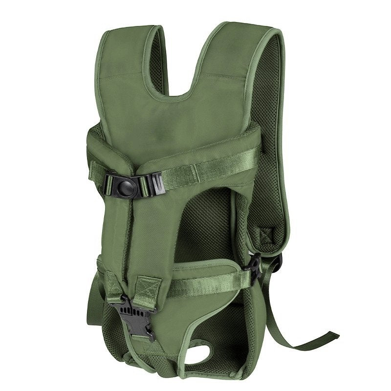 Pet Carrier Backpack with Ventilated Mesh and Adjustable Padded Straps