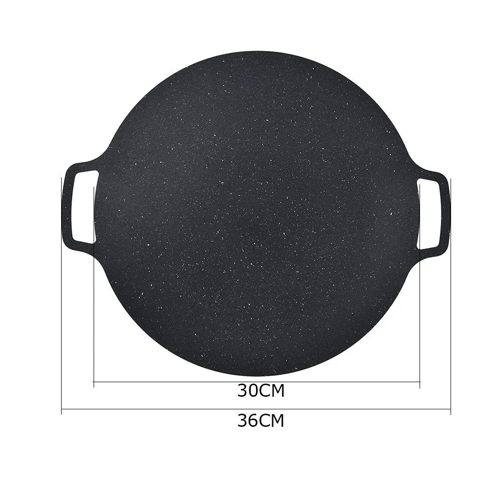 Non-Stick Grill Pan and Griddle for Indoor Outdoor Cooking