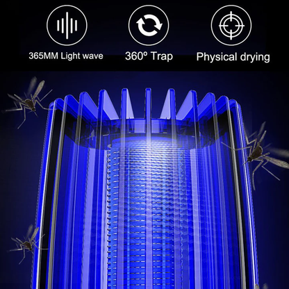 Rechargeable 2-in-1 Mosquito Killer Electric Bug Zapper Swatter