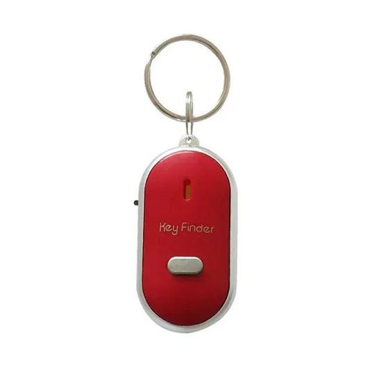 Whistle Activated Key Finder with Sound & Light Alerts and Built-In LED