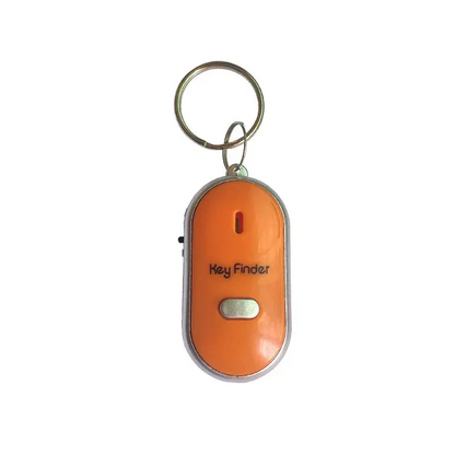 Whistle Activated Key Finder with Sound & Light Alerts and Built-In LED