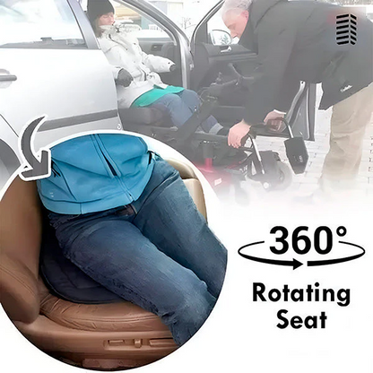 360° Rotating Seat Cushion with Ergonomic Padding for Easy Movement