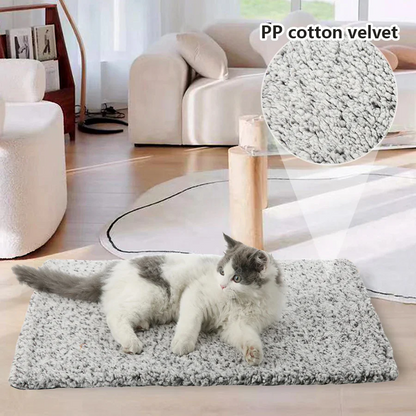 Self-Heating Cat and Dog Warming Pad Non-Electric Washable Pet Mat
