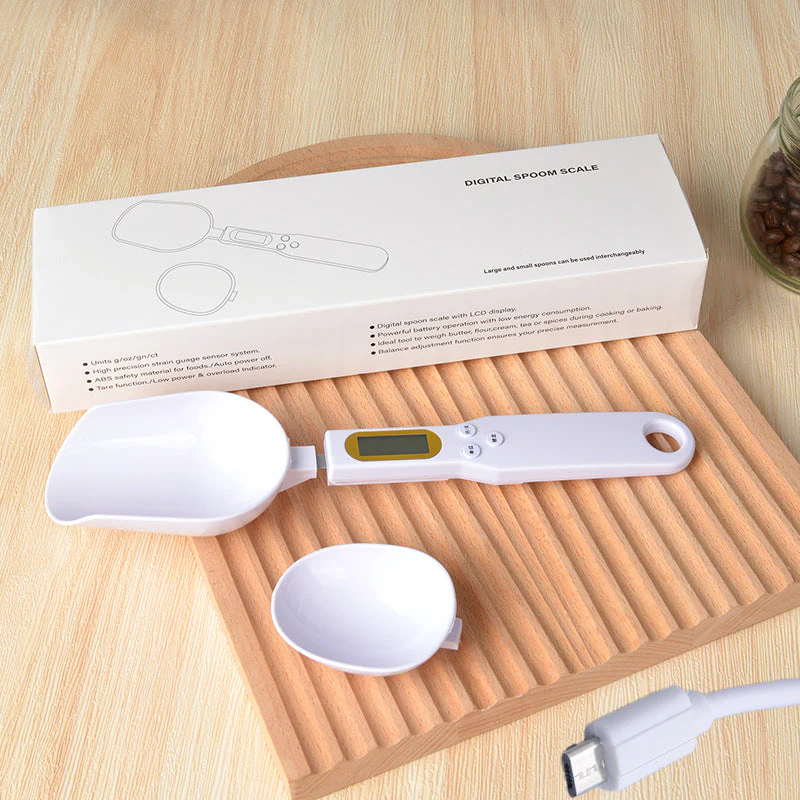Digital Measuring Spoon Scale for Precise Cooking and Baking Measurements