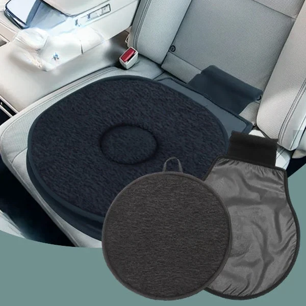 360° Rotating Seat Cushion with Ergonomic Padding for Easy Movement