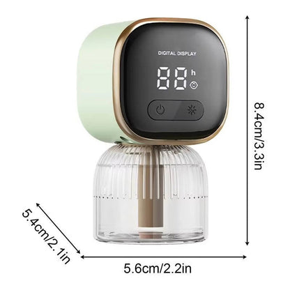 Electric Mosquito Repellent Plug-In With Timer And Digital LED Display