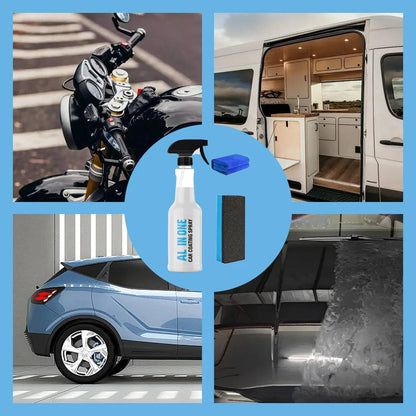 Car Coating Spray With Nano Protection, Hydrophobic Water Beading & Applicator