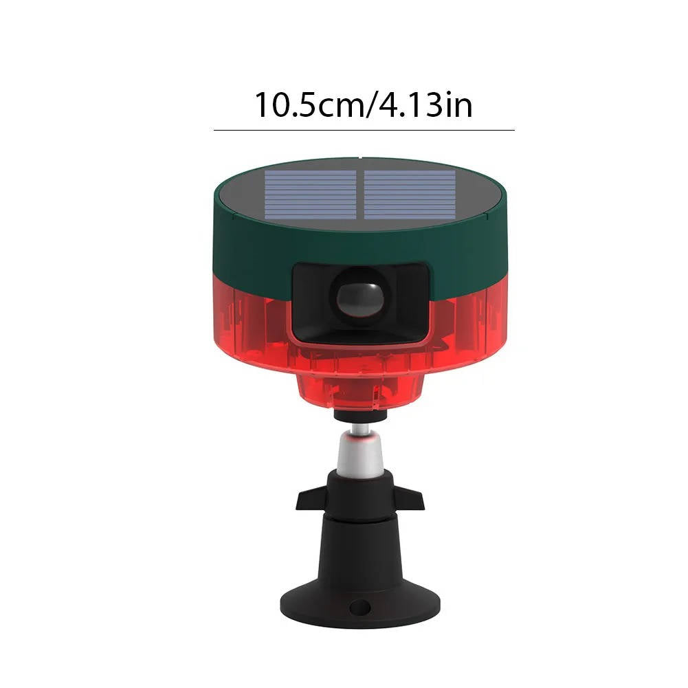 360 Degree Solar Animal Repeller with Motion Sensor and LED Flash